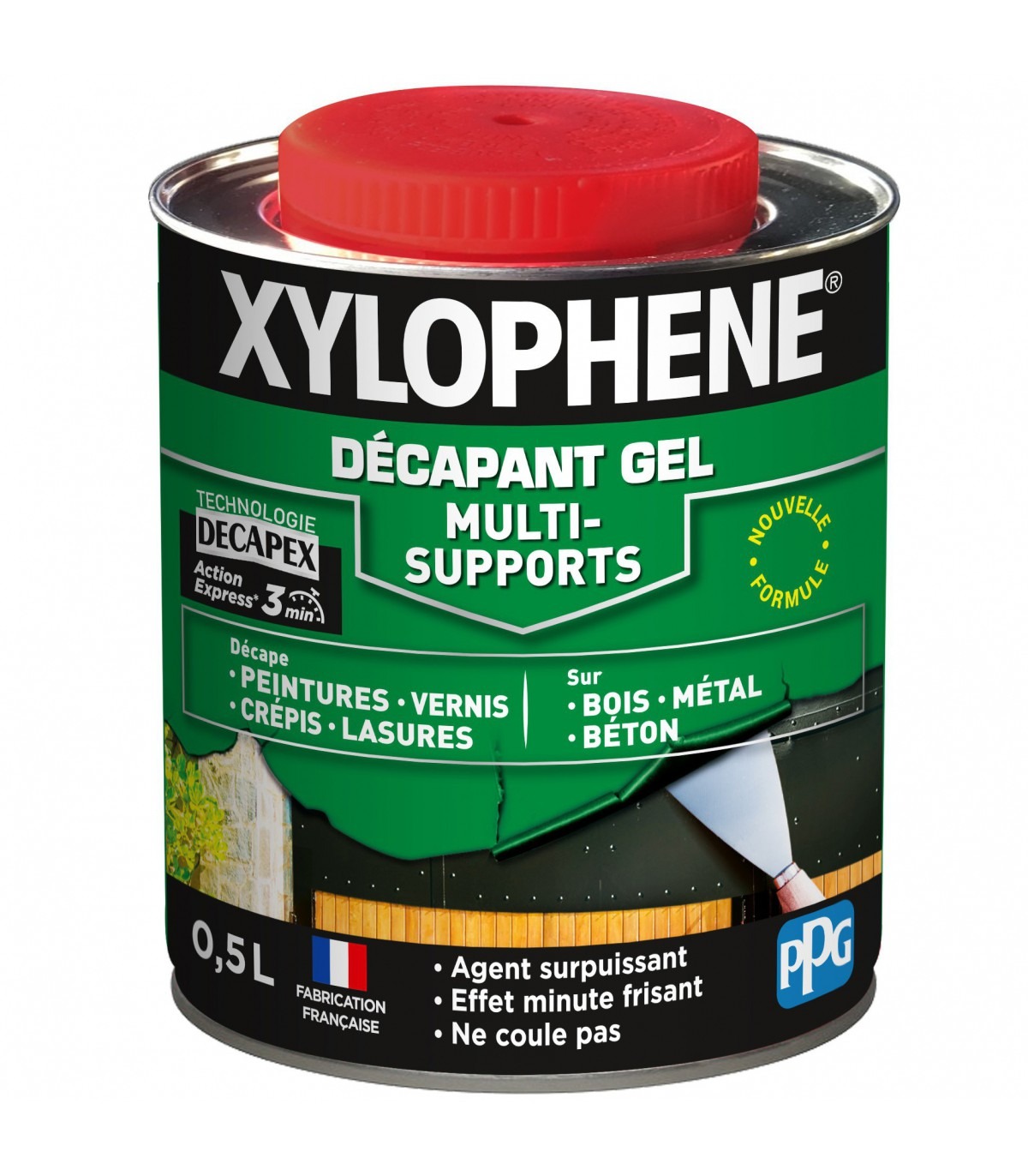 Xylophene Gel Décapant Multi-Supports